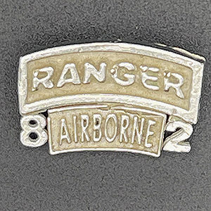 RANGER and AIRBORNE tab with 82 Pendant