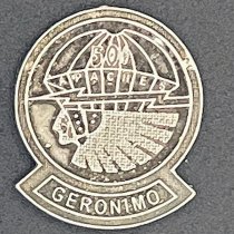 501 Patch GERONIMO in Sterling Silver