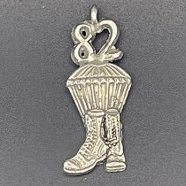 82nd CHUTE AND BOOTS Pendant