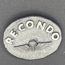 Marine RECONDO with Airborne Wings in Sterling Silver