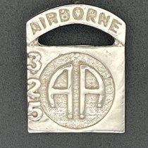 82nd Airborne Patch 325 Sterling Silver pin