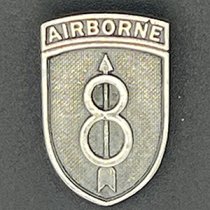 8th AIRBORNE Patch Pendant